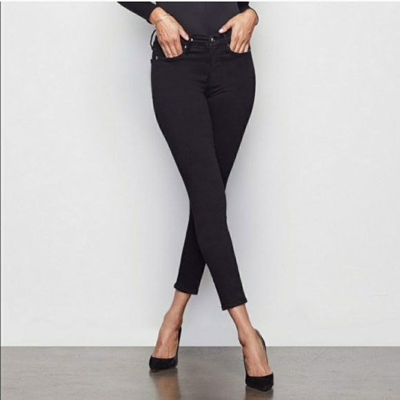 Good American Denim - GOOD AMERICAN Good Leg Black High Rise Skinny Jean